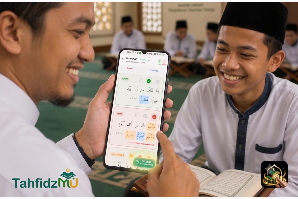 Pesantren Modern MBS Al Furqon Cibiuk Garut Resmi Terapkan Aplikasi TahfidzMU