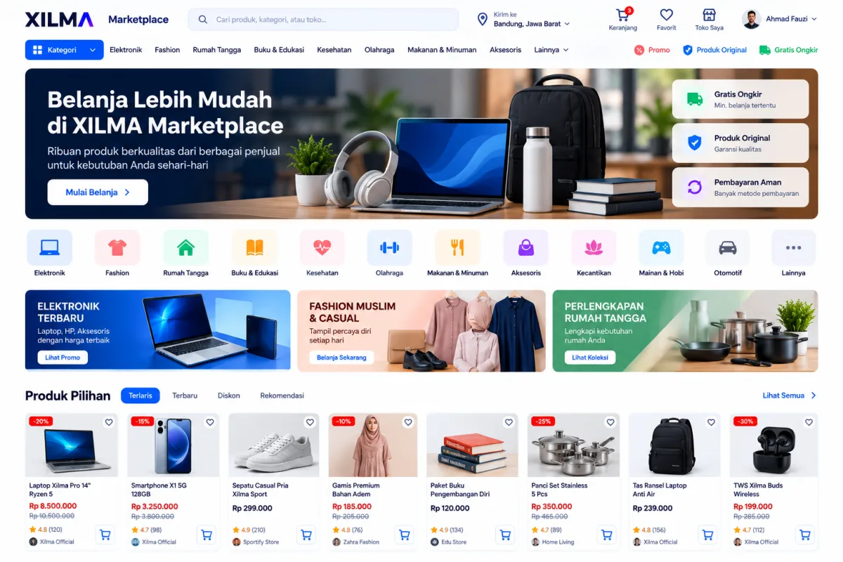 E-Commerce dan Marketplace