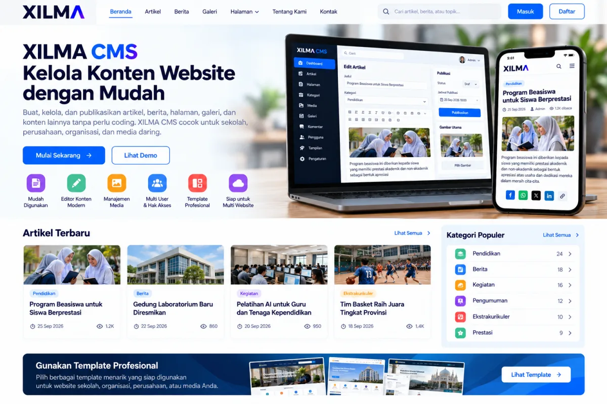 CMS — Content Management System