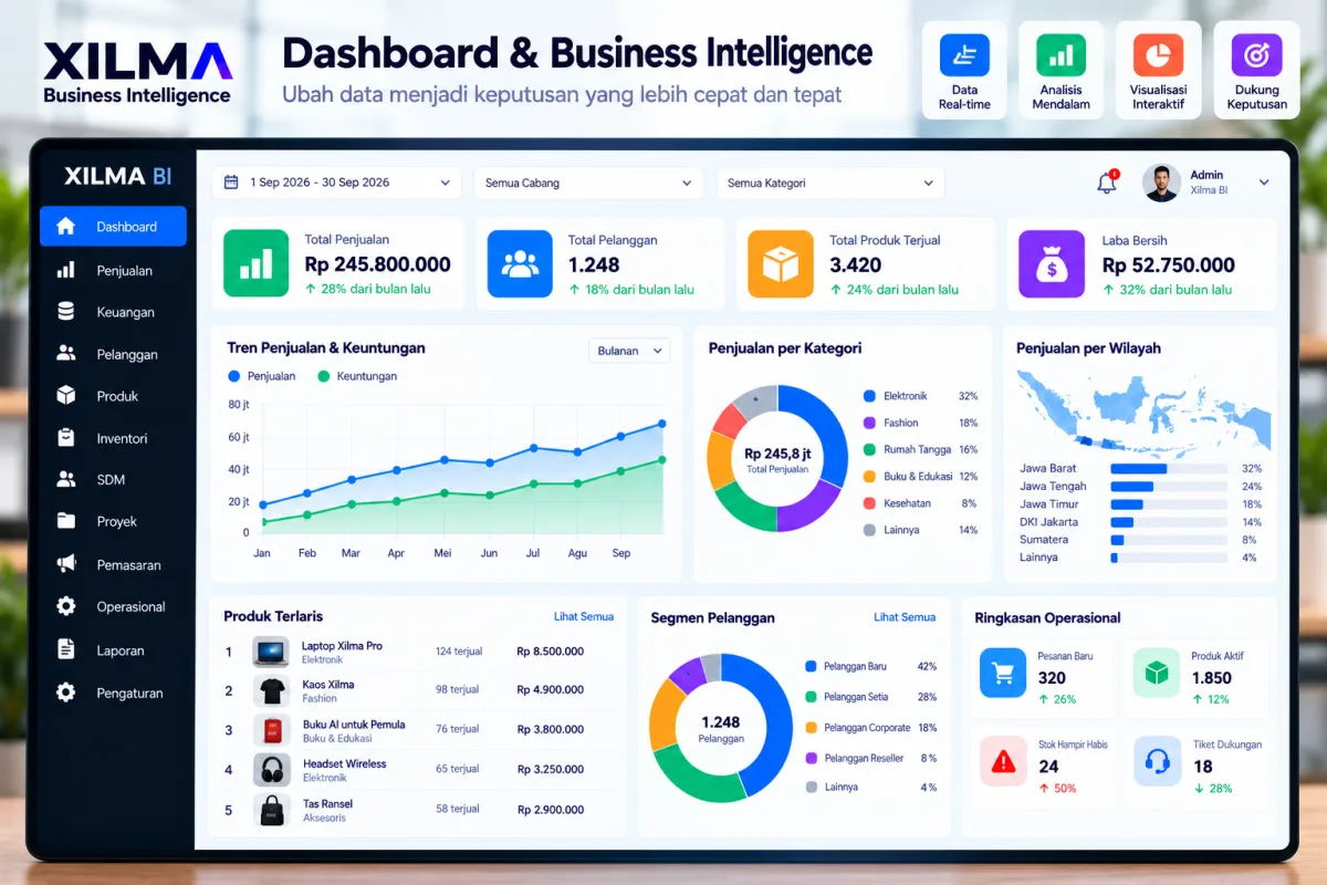 Dashboard & Business Intelligence