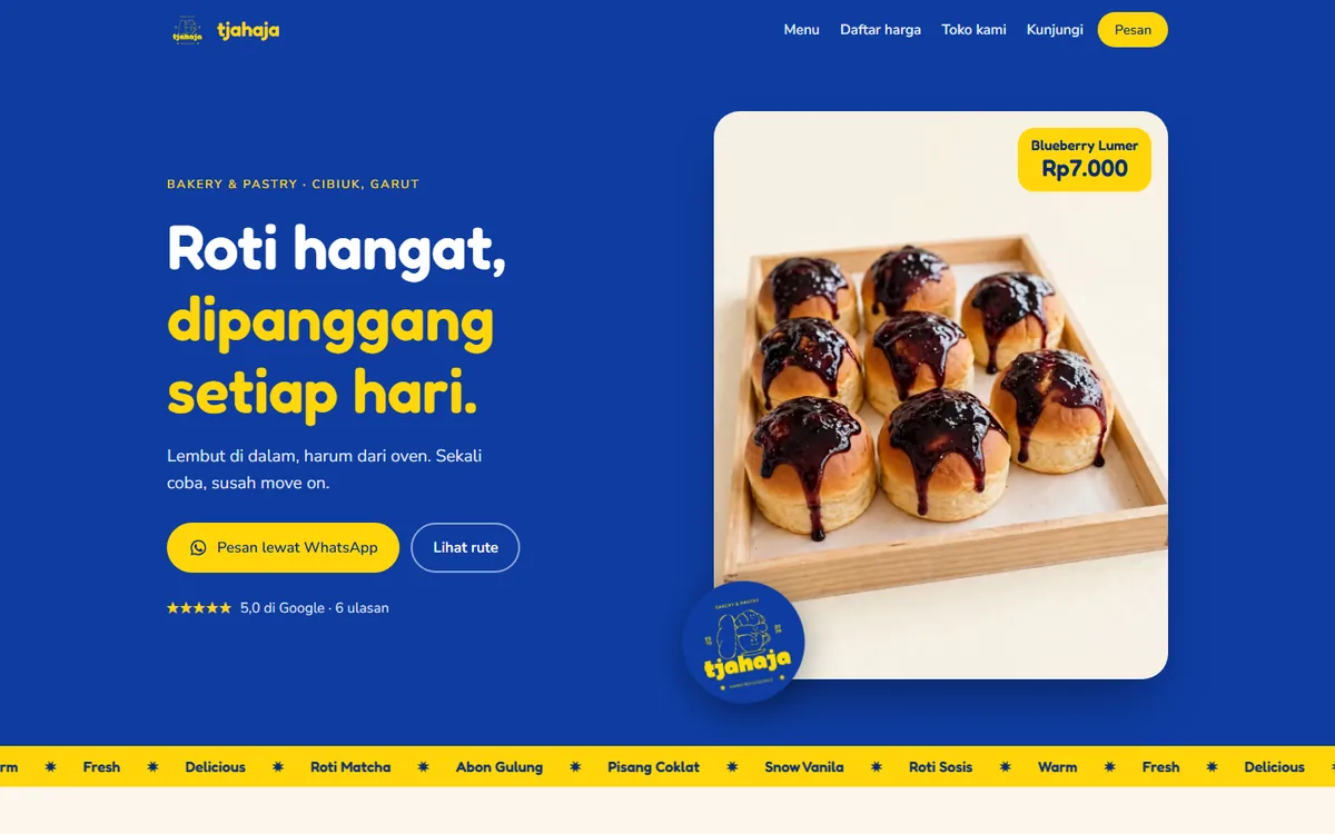 Tjahaja Pastry & Bakery