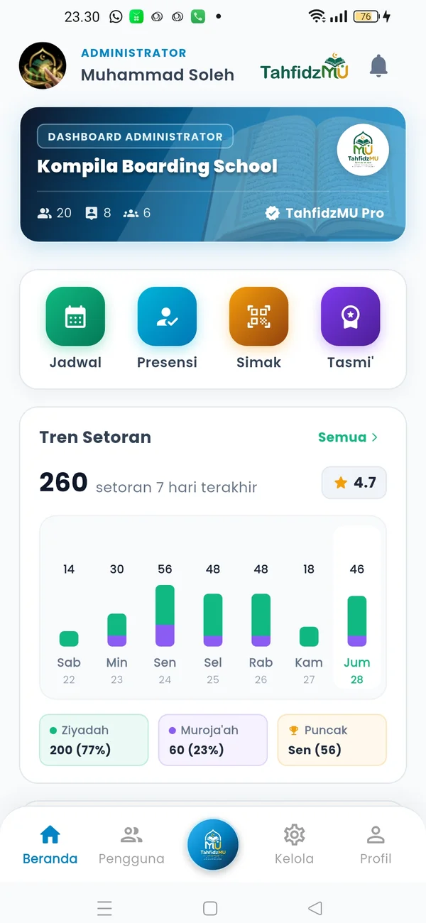 Aplikasi Android TahfidzMU